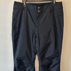 Columbia Omni-Tech Insulated Black Snow/Ski Pants in Women’s size Large.